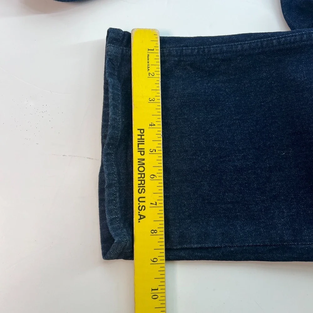 Five Four LA Mens Jeans 36x34 Leonel Relaxed Dark Wash Blue Straight‎ W36 L34